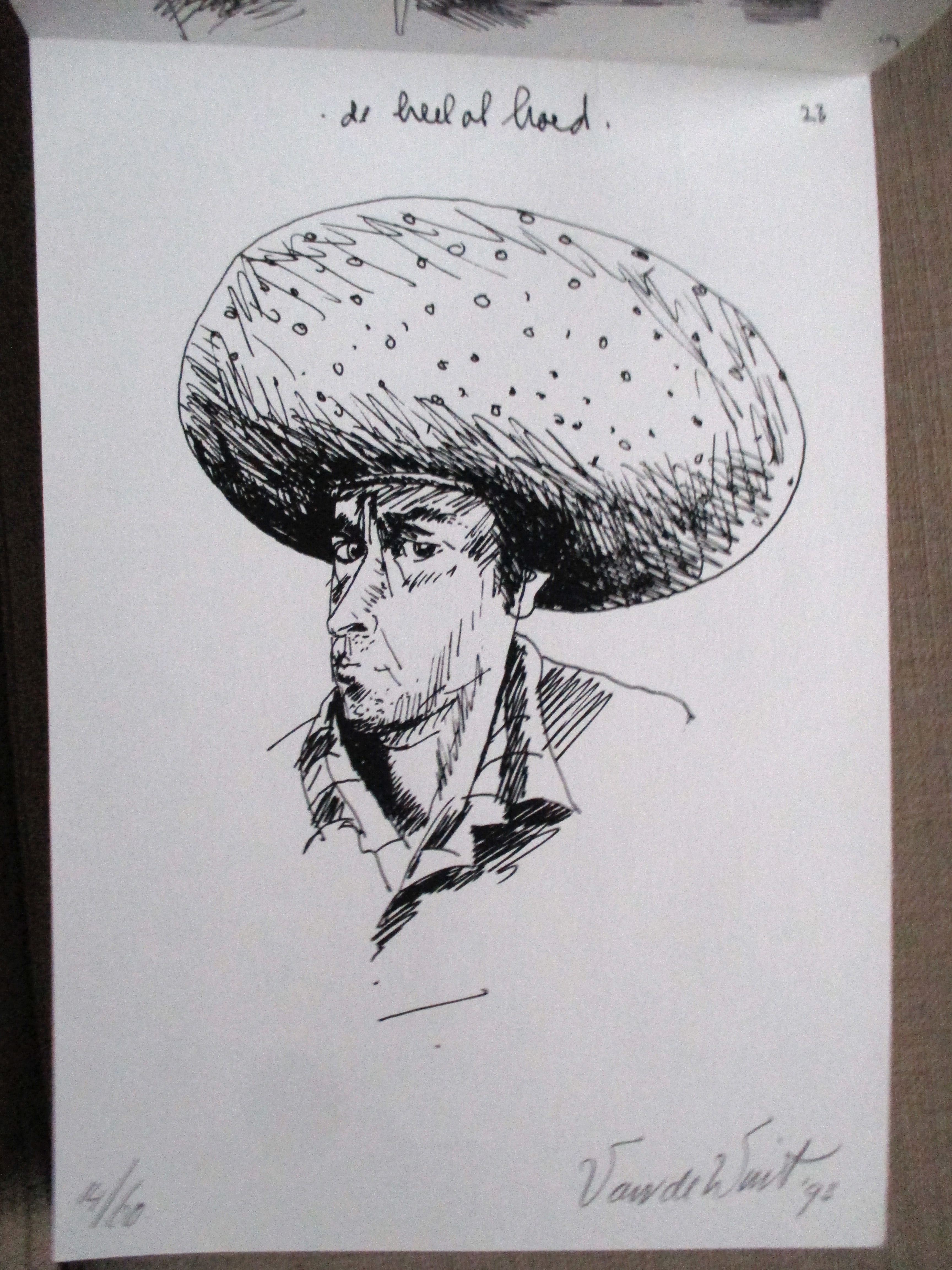 Rudi van de Wint - Litho Sonsbeek 1993 verkocht voor € 50!