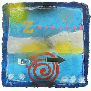 Theo Koster - Zeefdruk, Zonder titel 8 - Ingelijst kopen? Bied vanaf 1!