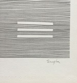 Michel Seuphor - Gesigneerde zeefdruk uit 64 Hexagrammes du Yi-King - 2/90 - 1986 kopen? Bied vanaf 65!