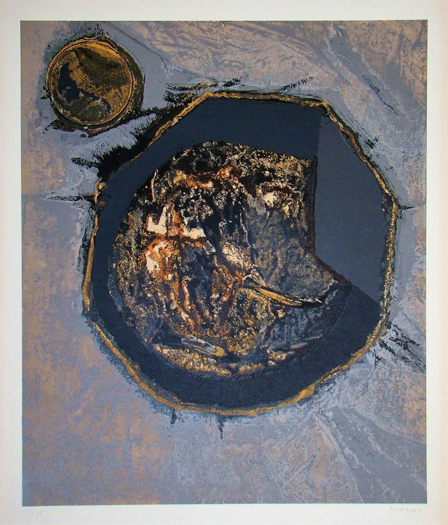 Jean Piaubert - Discipline de Bonheur II. - 1964 - Originele zeefdruk, handgesigneerd en genummerd. kopen? Bied vanaf 120!