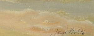 Jan Nolte - Gouache, Treboul - Ingelijst kopen? Bied vanaf 35!