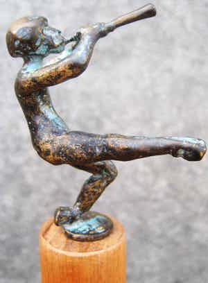 Niel Steenbergen - Beeldje van de god Pan. verkocht voor € 40!