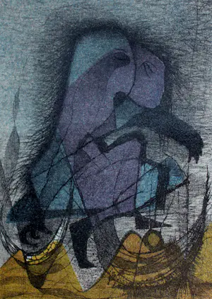 Harry van Kruiningen - Map met 8 kleuren litho's: Gilgamesj - 1955 kopen? Bied vanaf 250!