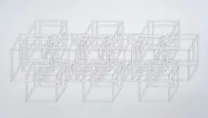 Joost Baljeu - Structures, zeefdruk (groot) kopen? Bied vanaf 125!
