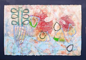 Anna Verrijt - Gemengde techniek, Zonder titel- Ingelijst(Groot) kopen? Bied vanaf 40!