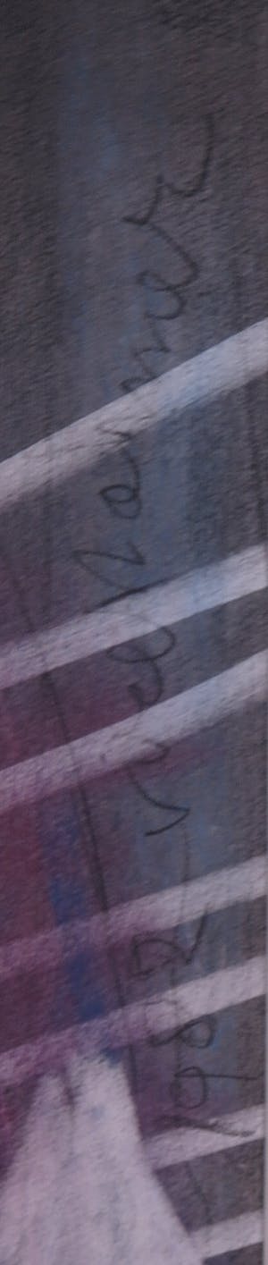 Theo van der Nahmer - Pastel/krijt op papier, Farao - Ingelijst kopen? Bied vanaf 1!