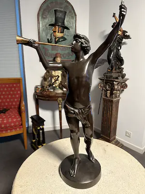 Adolf Brütt - Engel met bazuin kaufen? Bieten Sie von 2500!