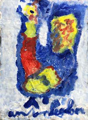 Anton Heyboer - Kip verkocht voor € 1!