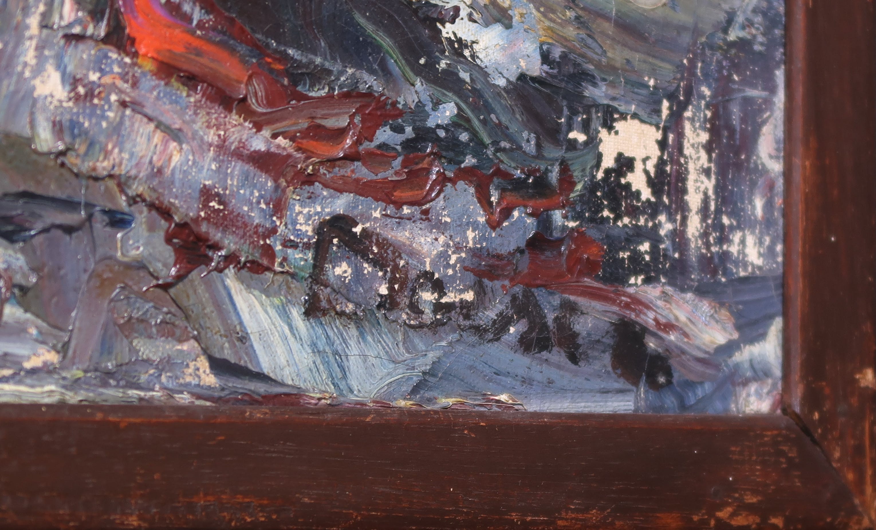 Jacobus Doeser - Acryl op doek, Bloemen in vaas - Ingelijst kopen? Bied vanaf 100!