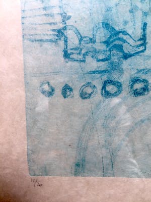 Soichi Hasegawa - Ets, Ingelijst, Kleine oplage kopen? Bied vanaf 150!