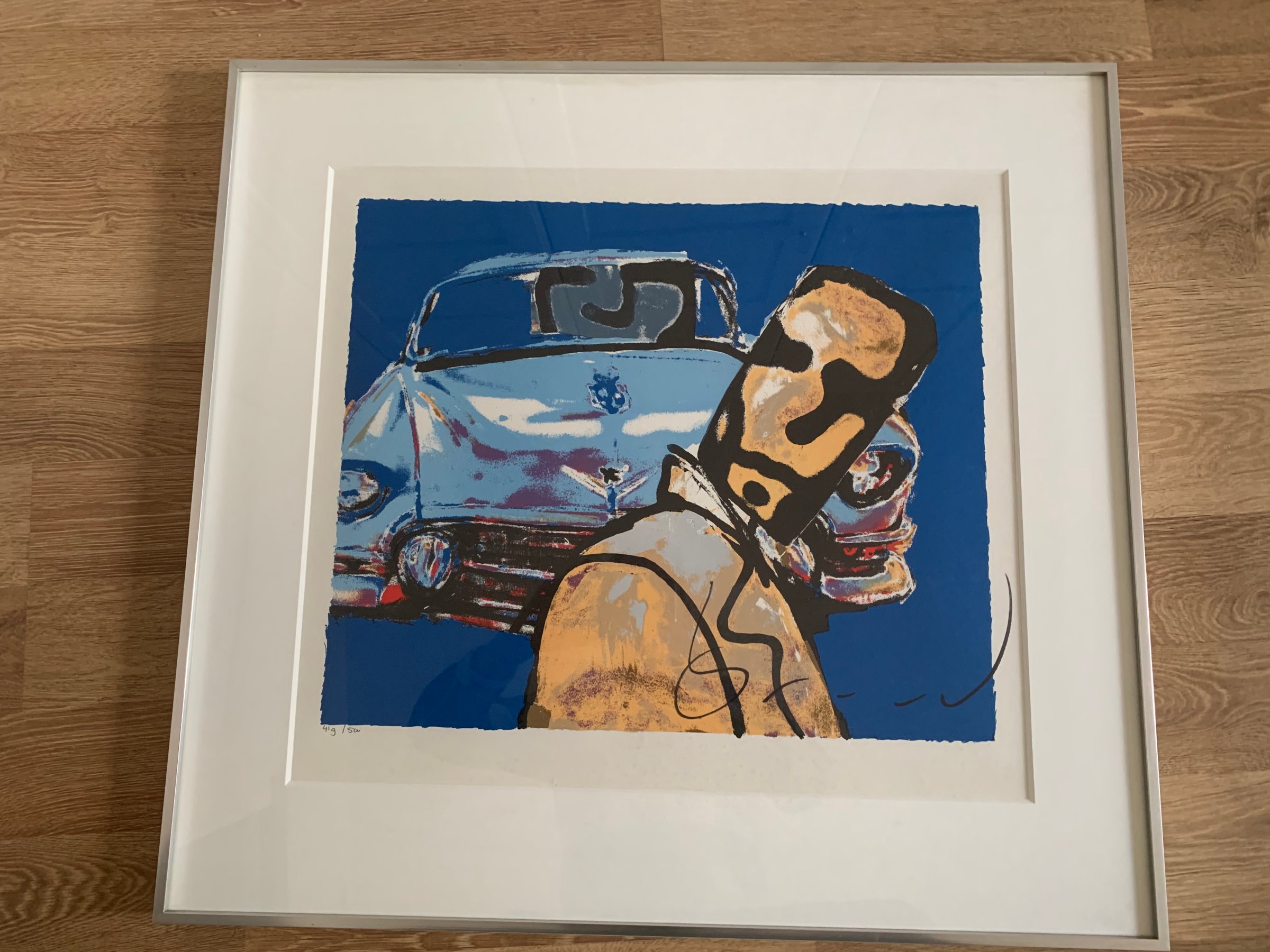 Herman Brood - Zeefdruk kopen? Bied vanaf 295!