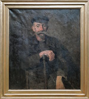 Arie van Mever - Portret Dhr. Valk - olieverf - groot - ingelijst - 21565 kopen? Bied vanaf 1!