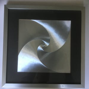 Niet of onleesbaar gesigneerd - 3 geometrische abstracte werken kopen? Bied vanaf 1!