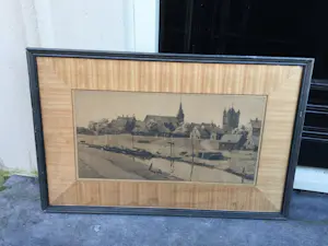 Buy Willem Witjens - Gezicht op Hattem? Bid from 45!