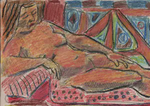 Hubert Bekman - Liggend naakt kopen? Bied vanaf 1!