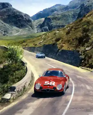 Graham Turner - Alfa Romeo TZ #58 - Targa Florio 1964 - Bussinello/Todara vendu pour 49€ !