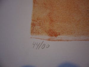 Ada Breedveld - Zeefdruk. Titel, "Visiting Time" . kopen? Bied vanaf 50!