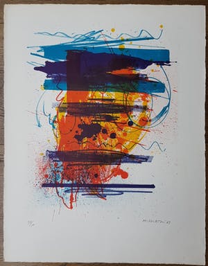 Sam Middleton - Abstracte compositie kopen? Bied vanaf 60!