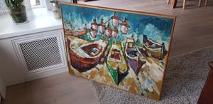 Bob Immink - Acryl op doek, gesigneerd kopen? Bied vanaf 165!