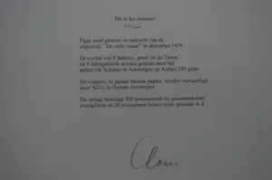 Hugo Claus - "FUGA" Portfolio met acht haiku's en litho's. Compleet. kopen? Bied vanaf 300!