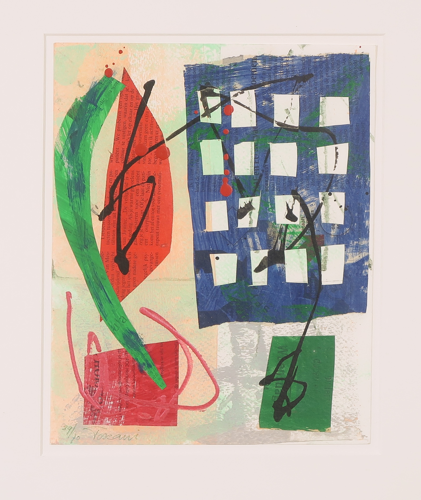 Bep Toscani - Zeefdruk, Zonder titel XX - Ingelijst kopen? Bied vanaf 1!