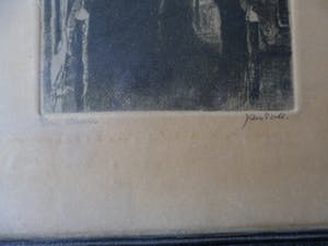 Jan Sirks - Ets , Dom te Utrecht– Gesigneerd & ingelijst kopen? Bied vanaf 25!