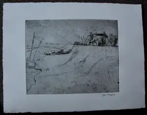 Jan Wiegers - Droge naald ets kopen? Bied vanaf 95!