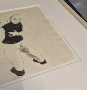 Hans Lemmen - inkttekening – ingetogen en trefzeker - incl. catalogus kopen? Bied vanaf 30!