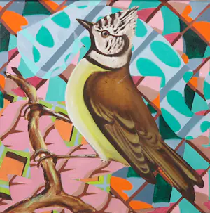 Christie van der Haak - Acryl op doek, Zo vrij als een vogel kopen? Bied vanaf 80!