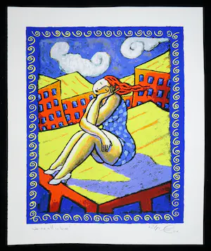 Jacques Tange - Zeefdruk, We're all in love kopen? Bied vanaf 1!