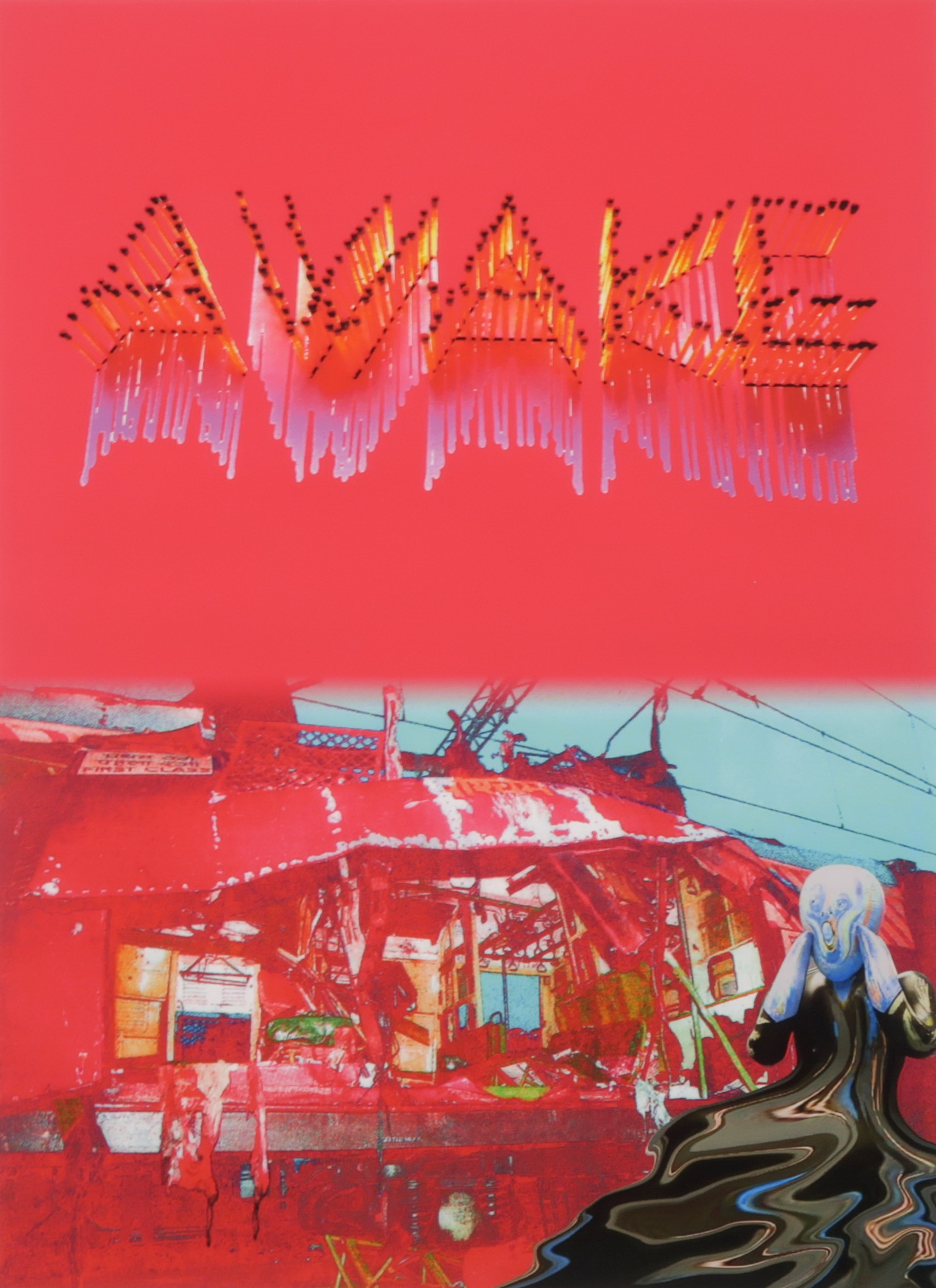 Niet of onleesbaar gesigneerd - Inkjetprint, Awake kopen? Bied vanaf 1!