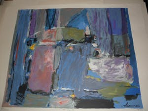 Wil van Leeuwen - Litho, De lente kopen? Bied vanaf 50!