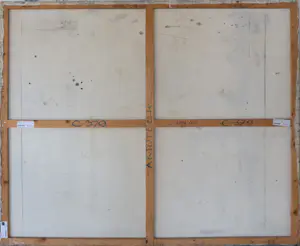 Kees den Boef - Olieverf op doek, Nummer 1 (Zeer groot) kopen? Bied vanaf 1!