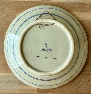 Porceleyne Fles - Sierbord met molen en zeilboten kopen? Bied vanaf 145!