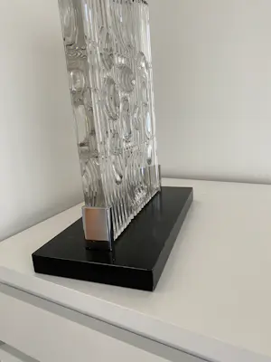 Victor Vasarely - Victor vasarely voor Rosenthal erebus geslepen kristallen sculptuur . kopen? Bied vanaf 2750!