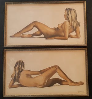 Roger Hebbelinck - 2 x Naakt kopen? Bied vanaf 100!