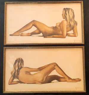 Roger Hebbelinck - 2 x Naakt verkocht voor € 100!