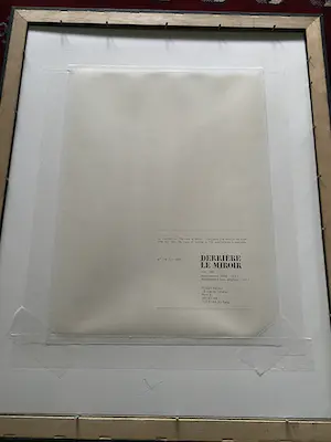 Wassily Kandinsky - Derriere Le Miroir achterzijde kopen? Bied vanaf 75!