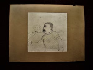 Gorki Bollar - voormalig Joegoslavie - Naief realisme - Pastel - "Jeu de Boules" - gesigneerd kopen? Bied vanaf 25!