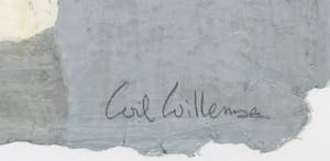 Wil Willemsen - Zeefdruk op geschept papier, Intermezzo - Ingelijst (Groot) kopen? Bied vanaf 60!