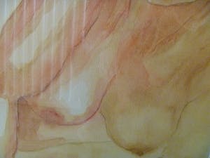 Niet of onleesbaar gesigneerd - aquarel van naakte vrouw - geparagrafeerd WB kopen? Bied vanaf 1!
