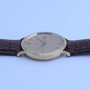 Omega De Ville - 18k gouden kast - herenhorloge kopen? Bied vanaf 1700!