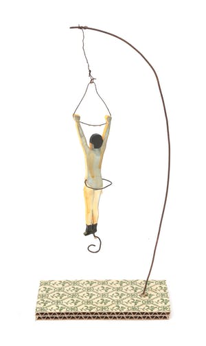 Ossip - sculptuur van jonge acrobaat op de hoepel kopen? Bied vanaf 299!