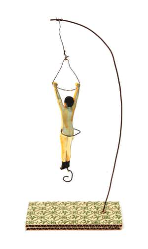 Ossip - sculptuur van jonge acrobaat op de hoepel verkocht voor € 299!
