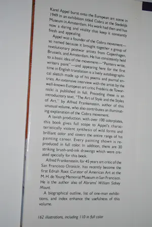 Karel Appel - gesigneerde hardcover kopen? Bied vanaf 225!