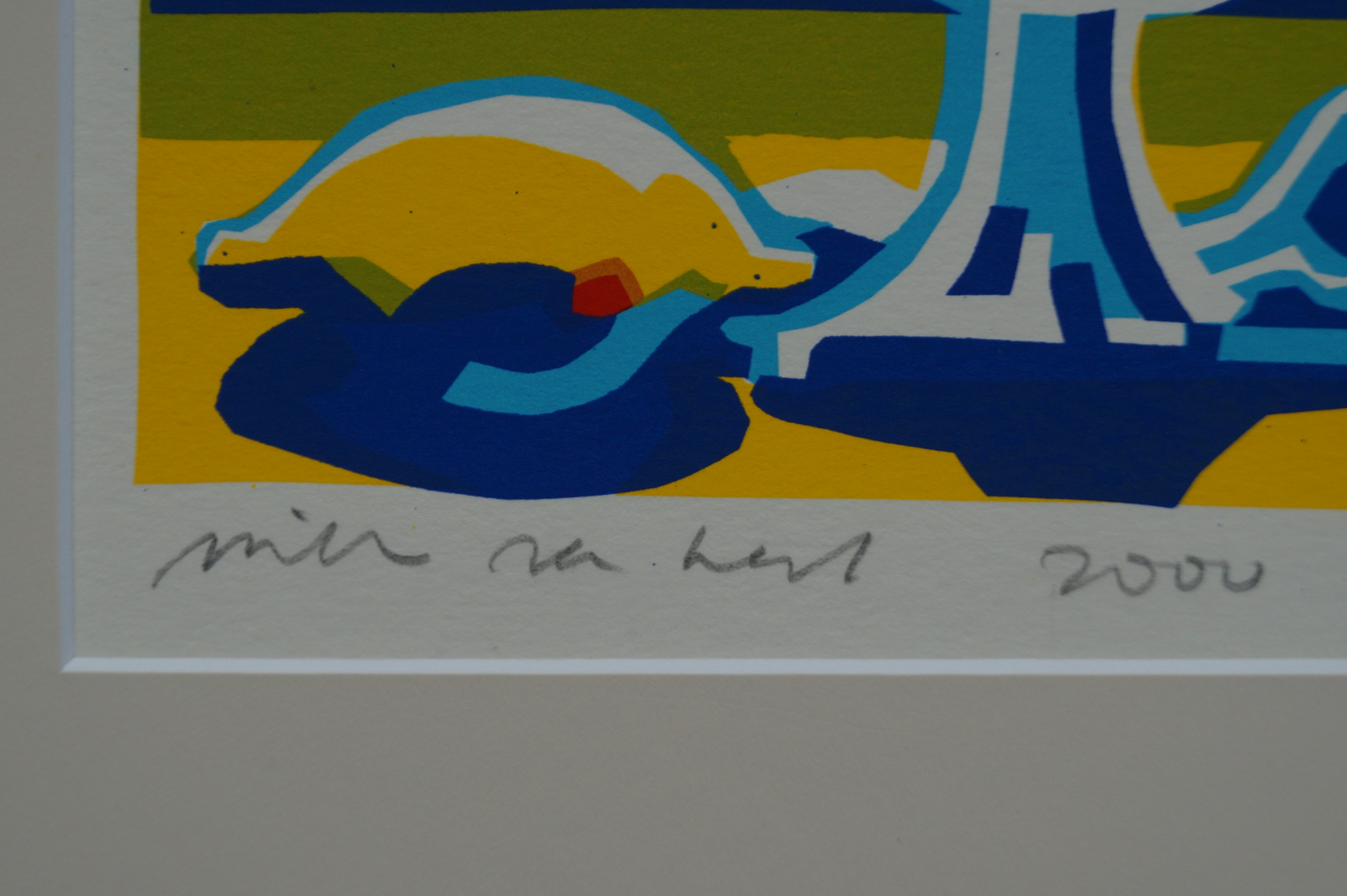 Willem van Hest - gesigneerde zeefdruk - 2000 kopen? Bied vanaf 20!