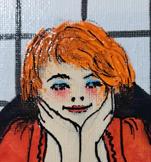 Anke Peddemors - Op de pot dame rood kopen? Bied vanaf 28!