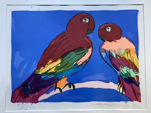 Walasse Ting - Geen titel kopen? Bied vanaf 350!