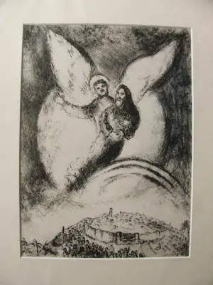 Marc Chagall - ADAM und EVA - VISION ELIAS - ISRAEL befreit von BABYLON kaufen? Bieten Sie von 200!
