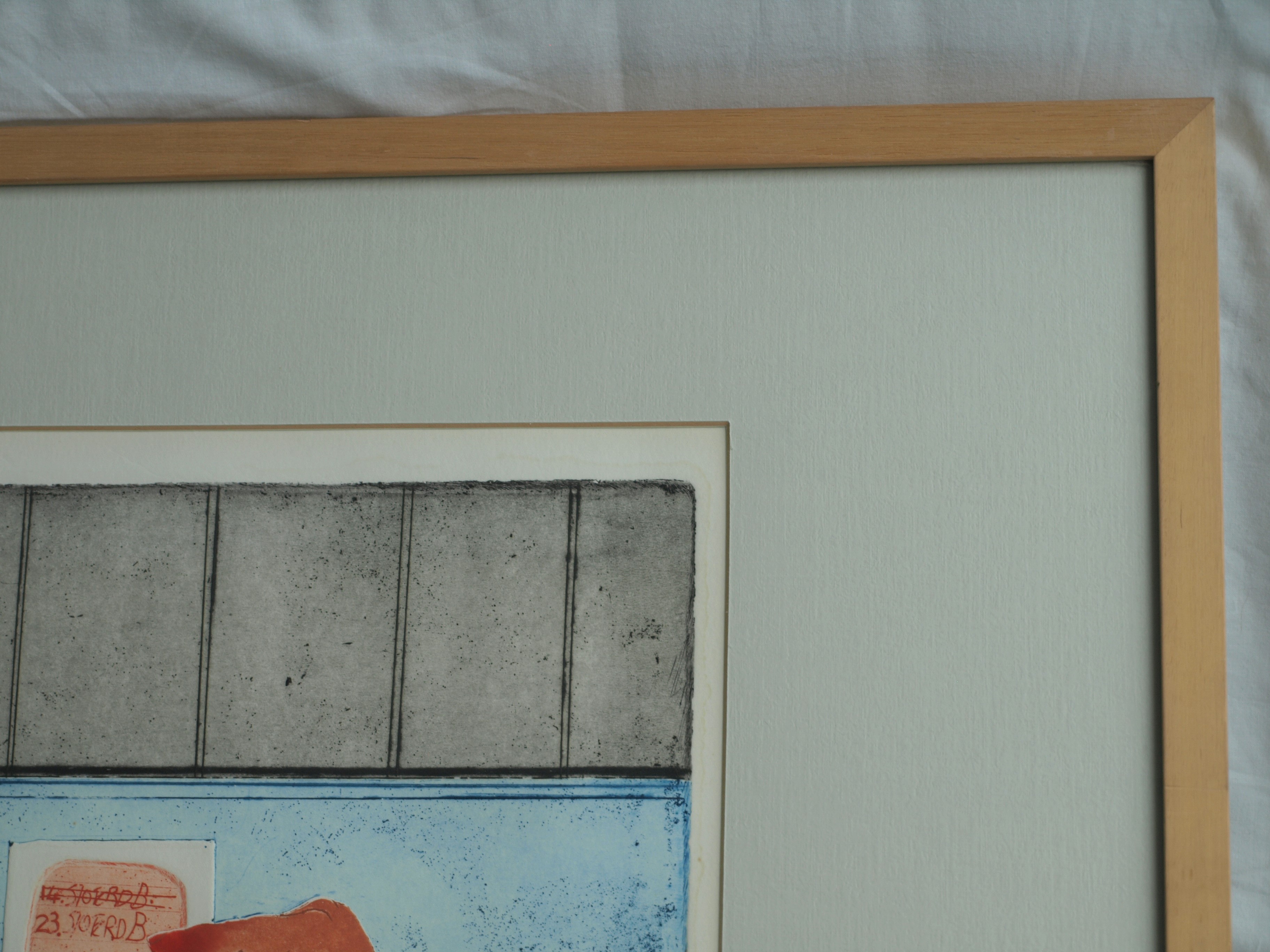 Sjoerd Bakker - Ets en aquatint , Veranderen van een afspraak – gesigneerd & ingelijst - 1972  kopen? Bied vanaf 1!